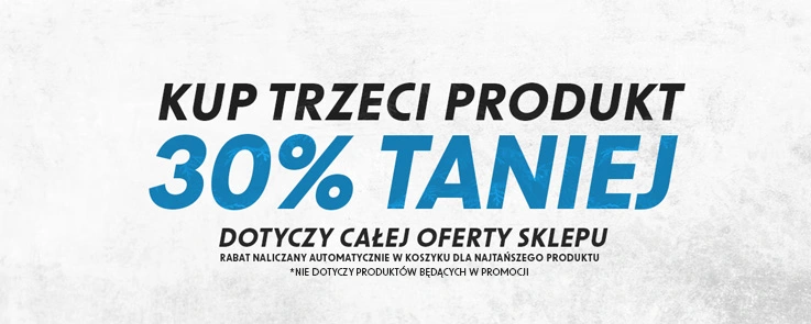 Trzeci produkt 30% taniej