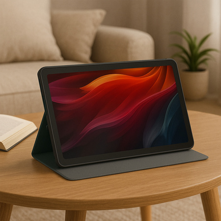 Etui Graficzne z klapką podstawką do Lenovo Tab K11 Plus 11.45" TB352FU (Apricot)