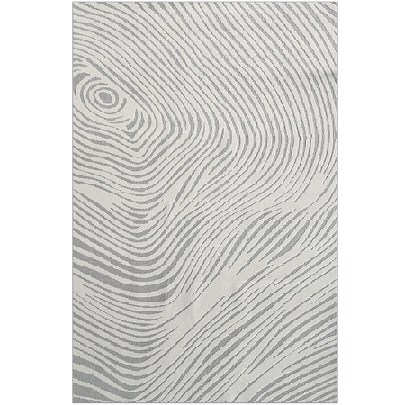 Dywan 120x170 do salonu pętelkowy duży japandi nowoczesny ciężki gruby POLO, szary