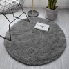Shaggy Strado Round Carpet 180x180 GreyNight (Dark Gray)