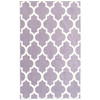 NOVO Strado modern carpet for living room delicate grey velvet pattern Morocco Grey 120x170 cm
