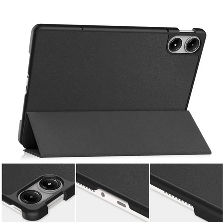 Etui Smart z funkcją usypiania do Redmi Pad Pro 12.1" 2024 (Czarne)