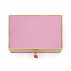 Szkatułka na biżuterię 18x13x7 cm 4ASS CLR Pink