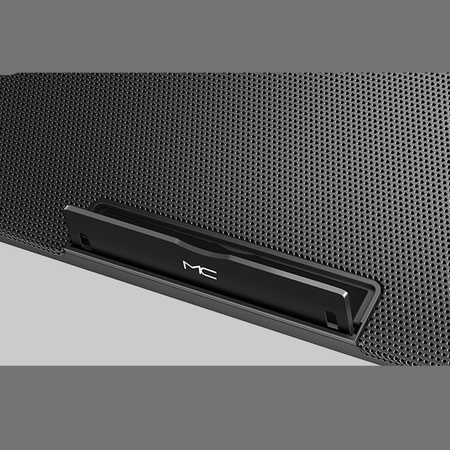 Strado Podstawka chłodząca pod laptop 12‑17″ aluminiowa | Regulowana, antypoślizgowa, cicha