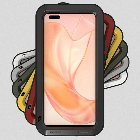 Etui Love Mei Powerful do Huawei Mate 40 Pro (Srebrne)