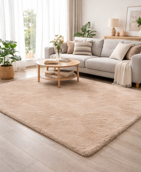 Dywan Rabbit 160x230 cm, beżowy LightCamel - miękki do salonu i sypialni