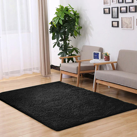 Dywan Alpaca Strado 60x120 - AlpaBlack (Czarny)