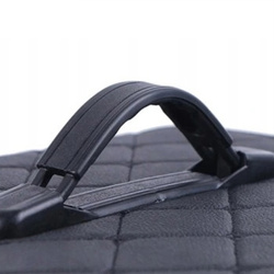 Folding large organizer for car trunk quilted trunk bag tote for shopping and tools