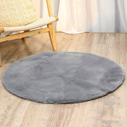 Rabbit Strado 140x140 Silver (Light Gray) Round Carpet