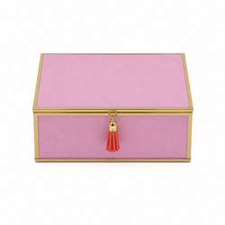 Szkatułka na biżuterię 18x13x7 cm 4ASS CLR Pink