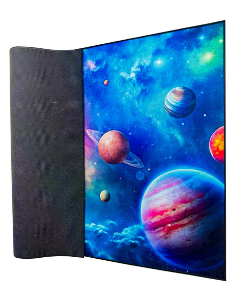 Dywan gamingowy 3D Galaktyka 140x200 cm - nowoczesny wzór 3D do pokoju gracza