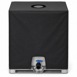 Pokrowiec na zbiornik IBC 1000L mauzer 100x120x116 cm czarny