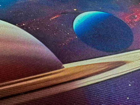 3D gaming carpet Strado Cosmos 120x170 cm planets stars galaxies
