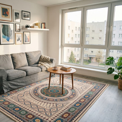 Duży dywan do salonu 200x300 nowoczesny NOVO Orientalny antypoślizgowy