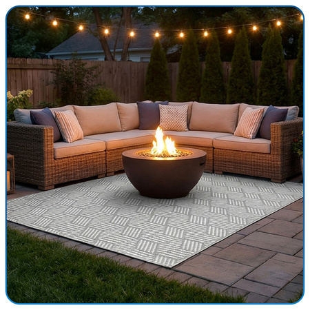 Dywan zewnętrzny Fiesta 80x120 cm tarasowy wodoodporny na taras balkon do ogrodu