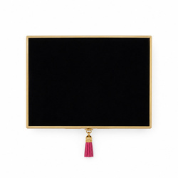 Szkatułka na biżuterię 18x13x7 cm 4ASS CLR Black