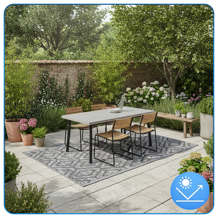 Dywan zewnętrzny Forte 140x200 cm tarasowy wodoodporny na taras balkon do ogrodu