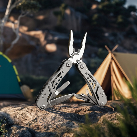Multitool 24w1 STRADO narzędzie wielofunkcyjne survival składany scyzoryk nóż piła