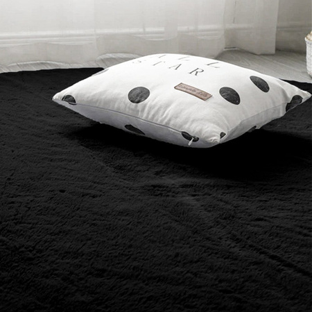Rabbit Strado 120x120 Round Carpet Black (Black)