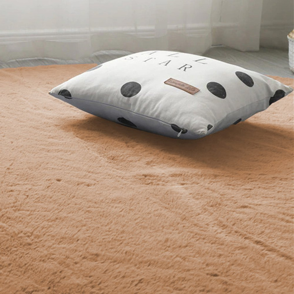 Rabbit Strado 120x120 round rug LightCamel (Beige)