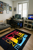 Dywan gamingowy 3D Strado GAMER ZONE 140x200 cm nowoczesny z efektem 3D do pokoju gracza lub młodzieży