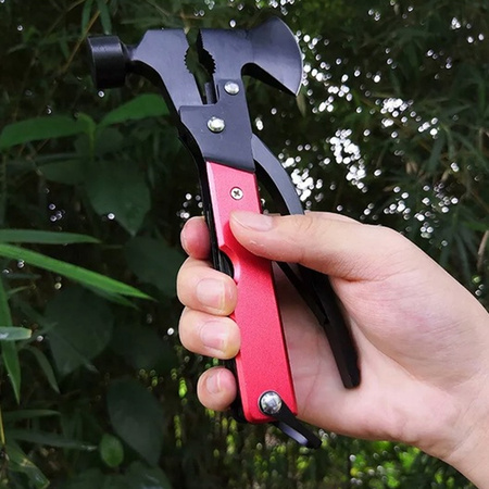 MULTITOOL 17w1 Narzędzie wielofunkcyjne survival składany scyzoryk nóż piła