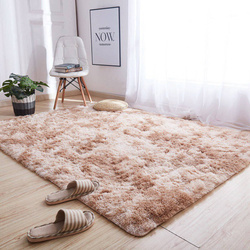 Dywan Ombre Shaggy 120x160 cm, beżowy OmbreCamel - miękki do salonu i sypialni