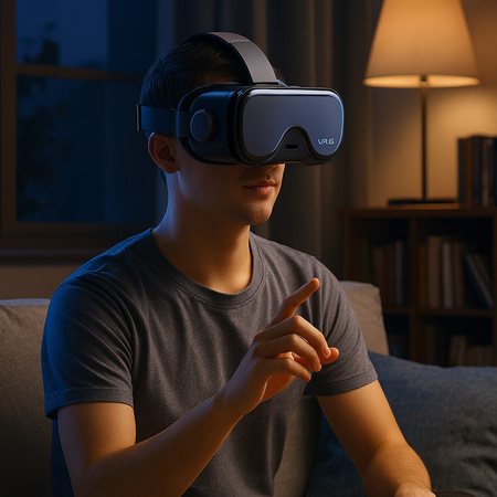 Okulary VR  do telefonu VRG Q8 Wirtualna Rzeczywistość 3D Gogle Gry Filmy