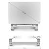 Podstawka aluminiowa pod tablet laptop do 18" Simple S1 (Srebrna)