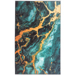 Dywan NOVO Strado nowoczesny do salonu marmurowy wzór velvet Malachit 120x170 cm