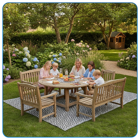 Dywan zewnętrzny Harmony 160x220 cm tarasowy wodoodporny na taras balkon do ogrodu