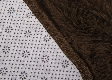 Shaggy Strado room carpet 200x300 DarkCoffee (Dark brown)