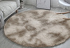 Shaggy Ombre Strado Round Carpet 80x80 OmbreCamel (Beige)