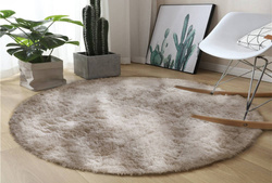 Shaggy Ombre Strado 150x150 round carpet OmbreCamel (Beige)