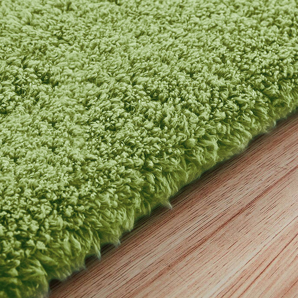 Dywan Alpaca 80x150 cm, zielony AlpacaGreen - miękki do salonu i sypialni