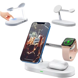 Ładowarka indukcyjna 3w1 QI T268 do Apple iPhone/AirPods/Watch