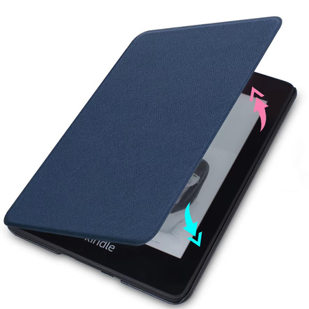 Etui Book Cover Kindle Paperwhite 6/ Colorsoft/ Signature Edition- Navy