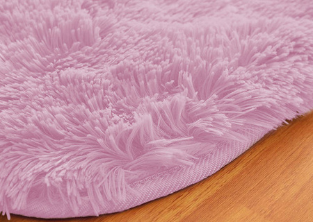 Dywan Shaggy antypoślizgowy nowoczesny salon miękki puszysty 200x300, różowy
