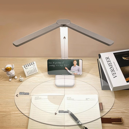 Lampka biurkowa LED - D20B (Biała)