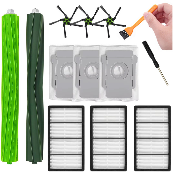 Zestaw do iRobot Roomba S9 / S9+ Plus szczotki wałki filtry worki akcesoria