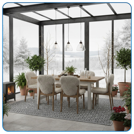 Dywan zewnętrzny Harmony 160x230 cm - wodoodporny na taras, balkon i do ogrodu