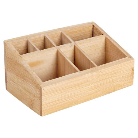 Organizer na kosmetyki bambusowy