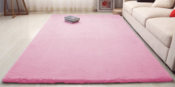 Dywan Rabbit 160x230 cm, różowy SakuraPink - miękki do salonu i sypialni