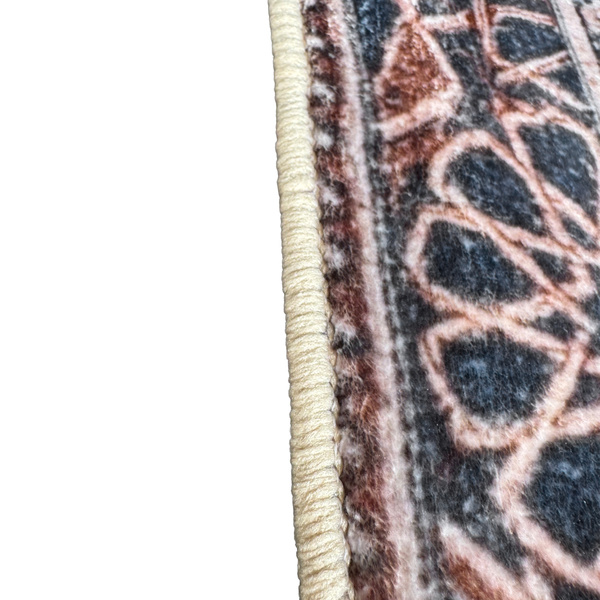 Duży dywan Mandala do salonu 200x300 orientalny NOVO antypoślizgowy miękki