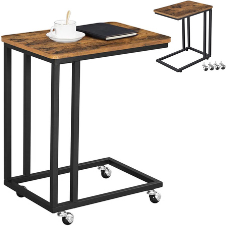Stolik Strado boczny pomocniczy kawowy pod laptopa (VENGE)