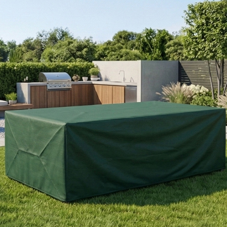 Pokrowiec na meble ogrodowe stół krzesła wodoodporny mocny 165x115x80cm XL