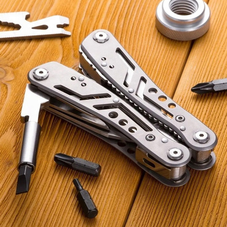 MULTITOOL 24w1 Narzędzie wielofunkcyjne survival składany scyzoryk nóż piła