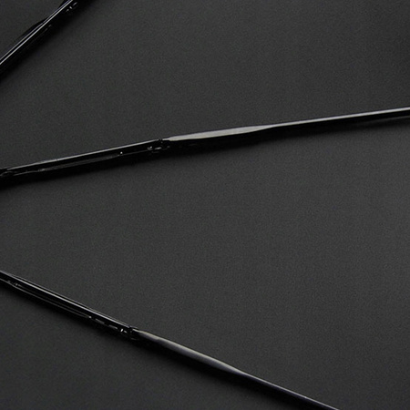 Parasol automatyczny winylowy AU20 - Black-Silver