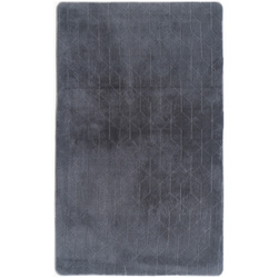 STRADO Rabbit 3D plush soft like rabbit anti-slip carpet 140x200 Grey