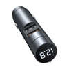 Transmiter FM Baseus Energy Column Bluetooth 5.0 2x USB 18W (Szary)